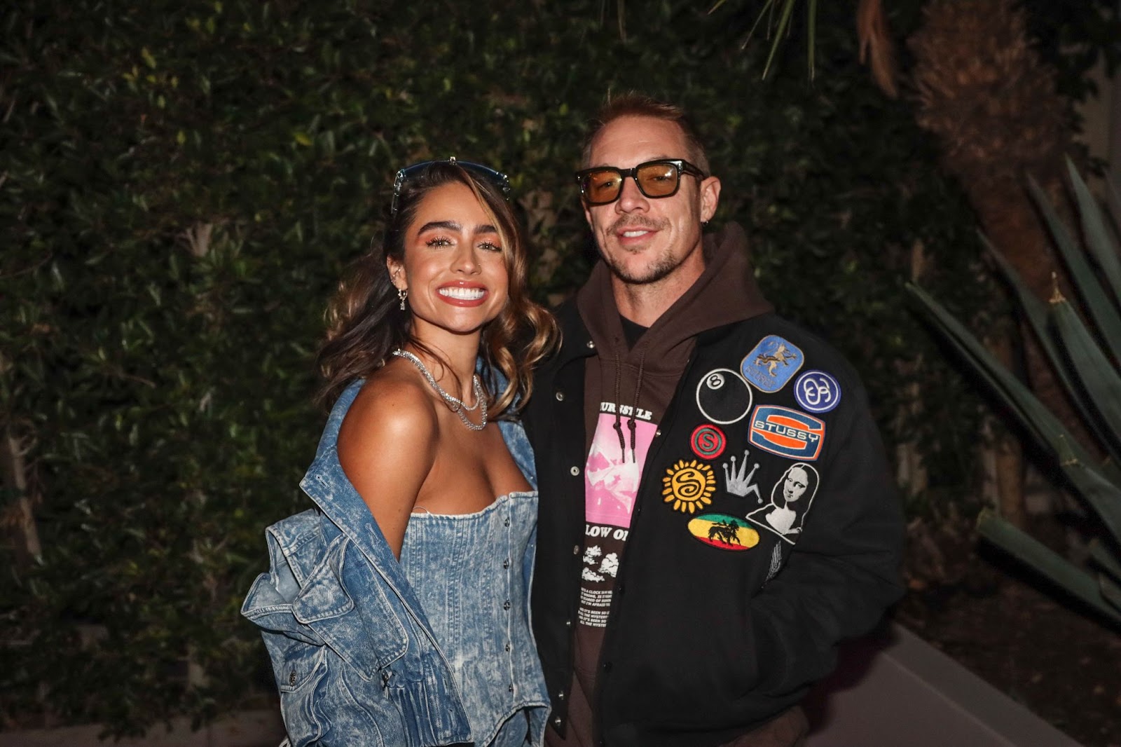 Sommer Ray and Diplo at the IMARAÏS Beauty x Fl!p Launch Party.
