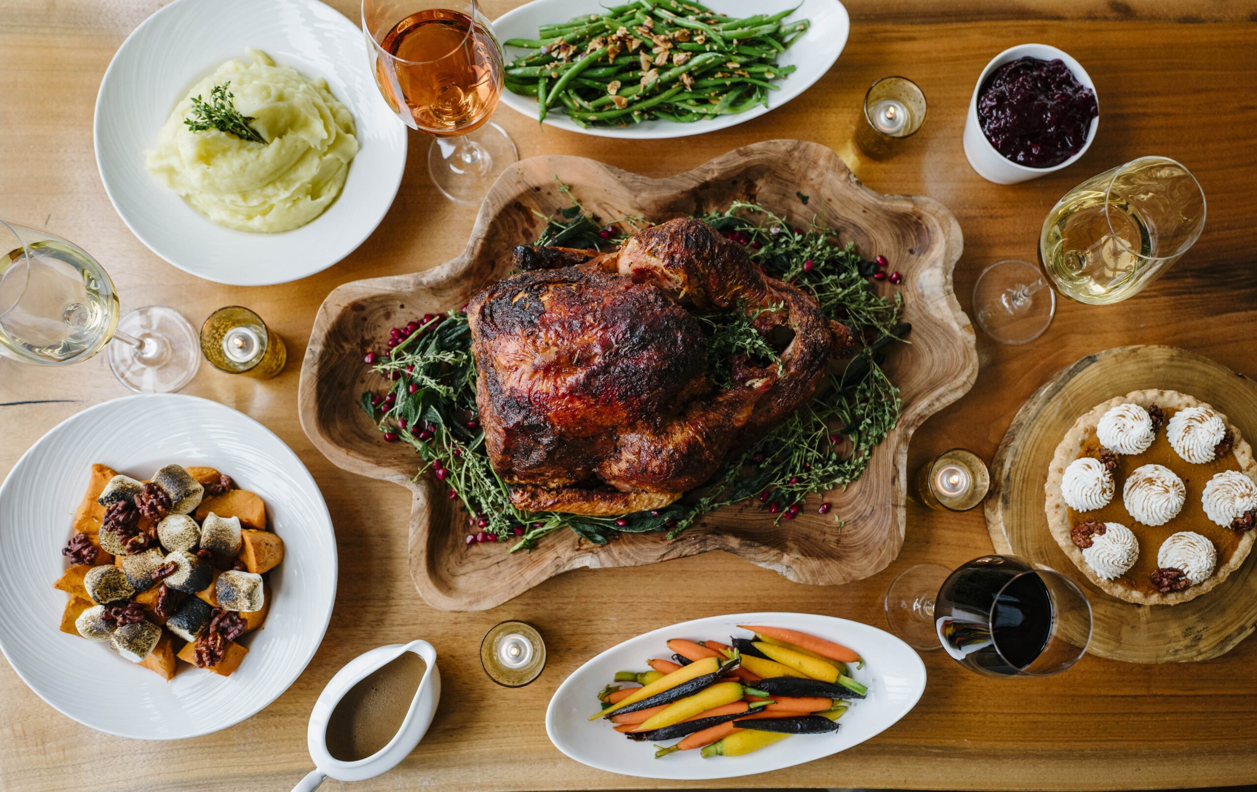 Loews Santa Monica Beach Hotel invites guests to celebrate Thanksgiving by the beach with a festive dinner at Blue Streak restaurant with a menu created by Executive Chef Chris O’Connell. 