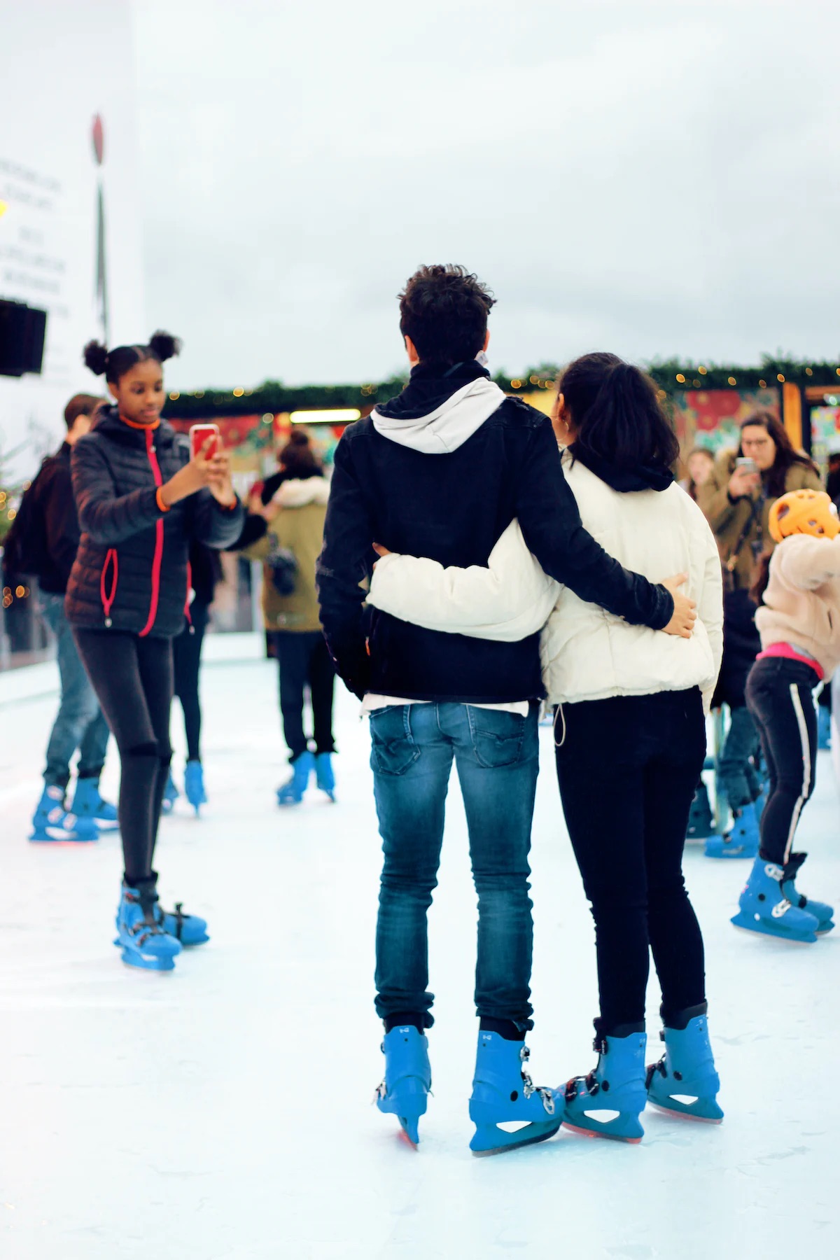Today is your last chance to go ice skating in Santa Monica, and from first-time skaters to experts, all are welcome.