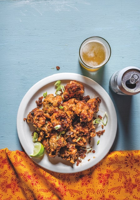 On 1/18, Caldo Verde will host an evening inspired by Phil Rosenthal’s Somebody Feed Phil The Book. The menu includes this mouthwatering Chili Fried Chicken.