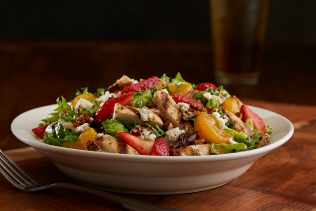 BJ’s Restaurant & Brewhouse is excited to announce additions to its Lunch Specials, including the subtly sweet Strawberry Chicken Salad.