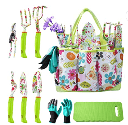 An image of Naye's gardening set, perfect for the gardening Mom.
