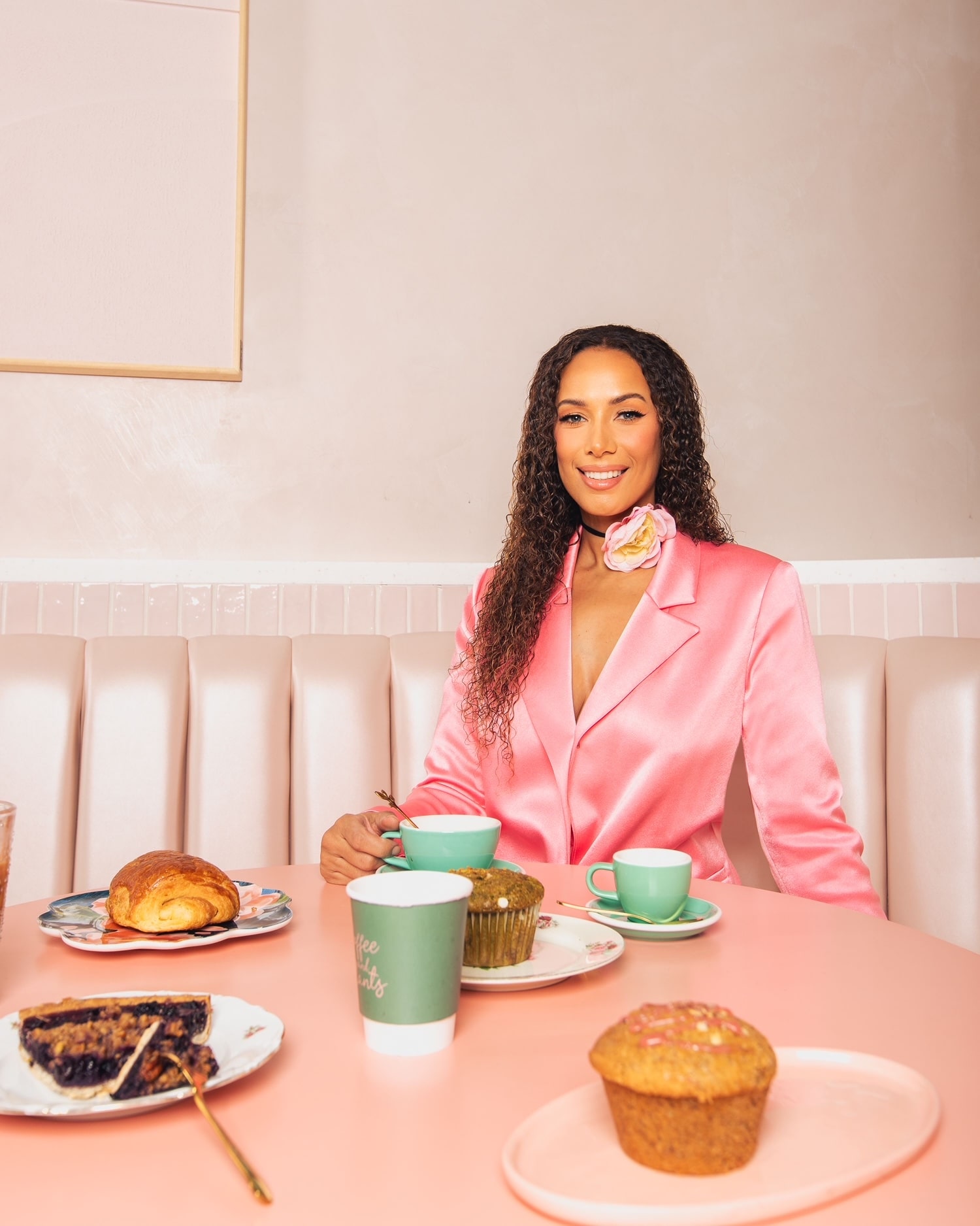 An image of Leona Lewis at Coffee and Plants