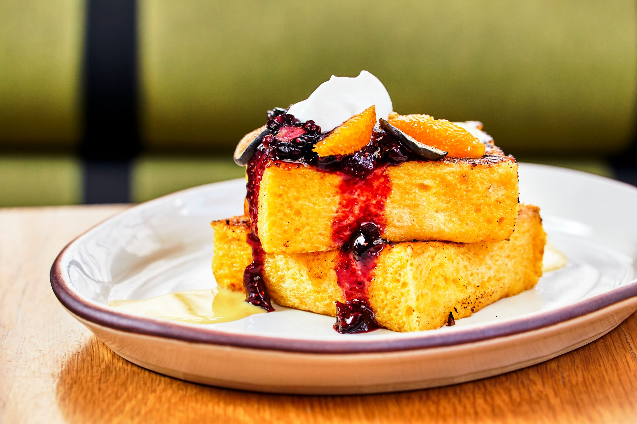 An image of the Torrijas Spanish French Toast at Soulmate.