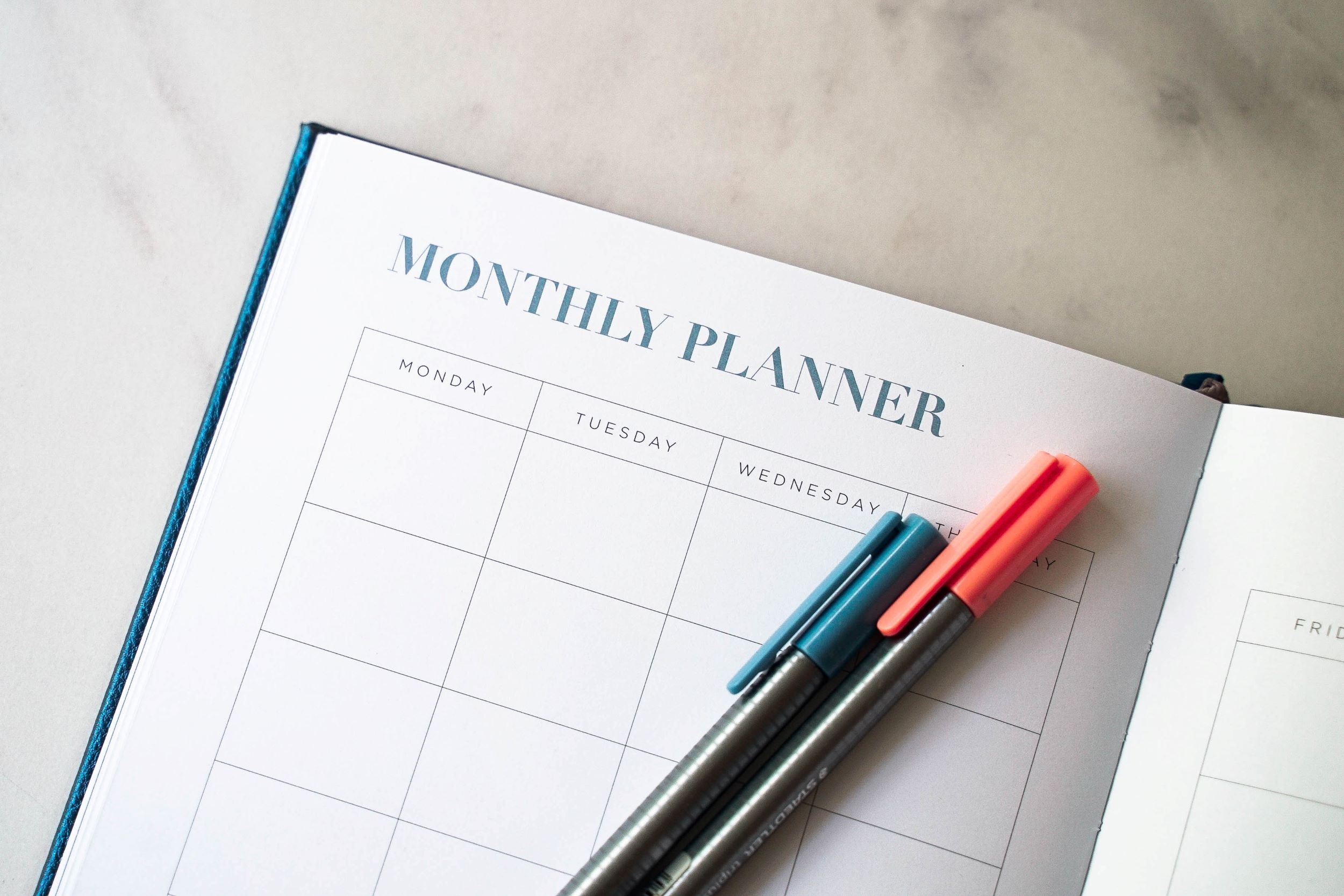 An image of a planner.