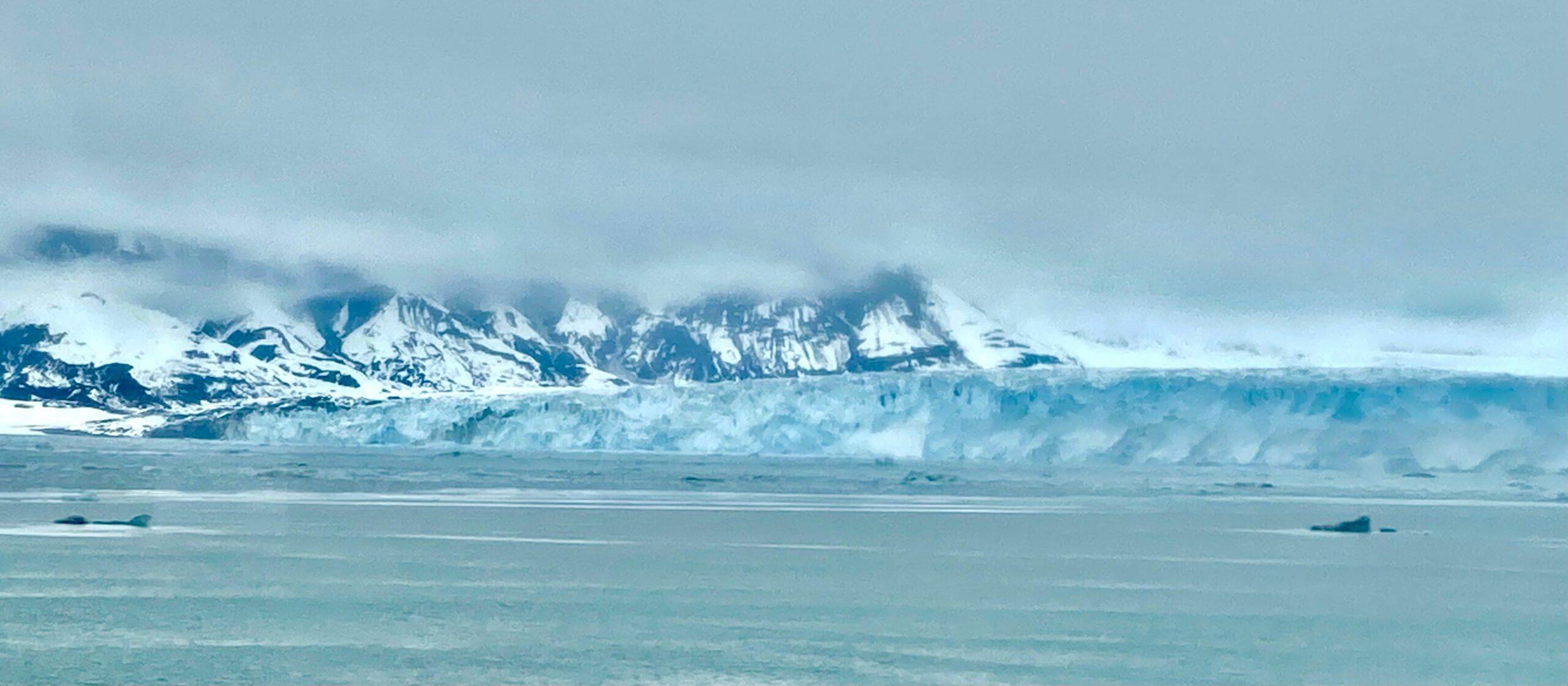 An image of Alaska's Hubbard Glacier.