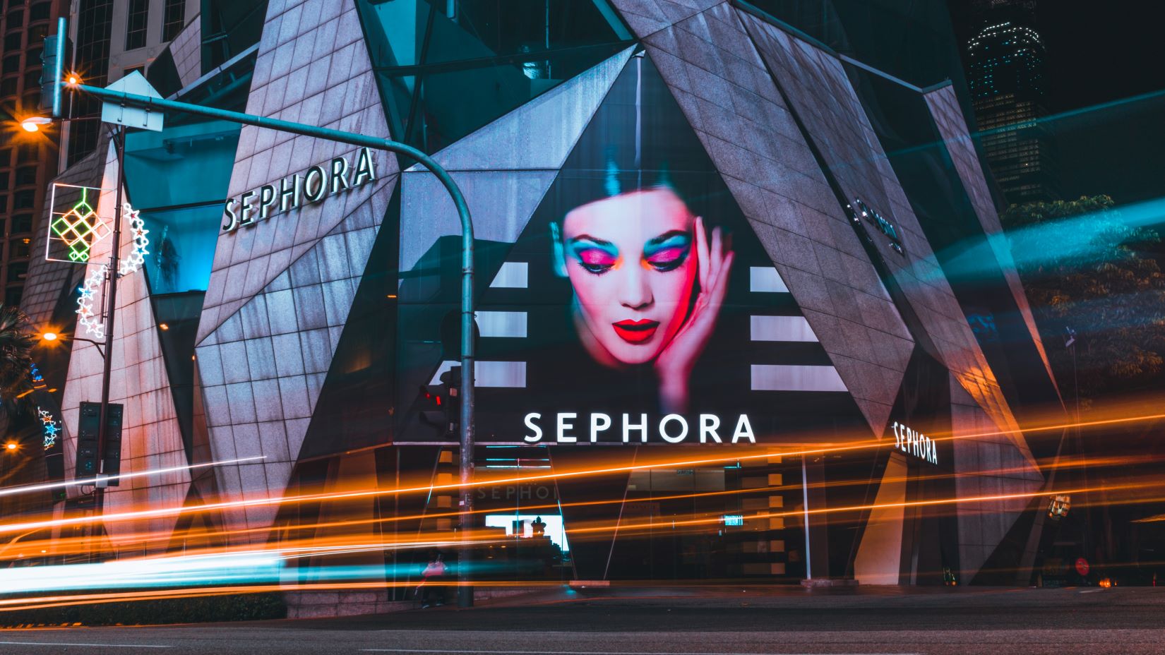 An image of a Sephora store.