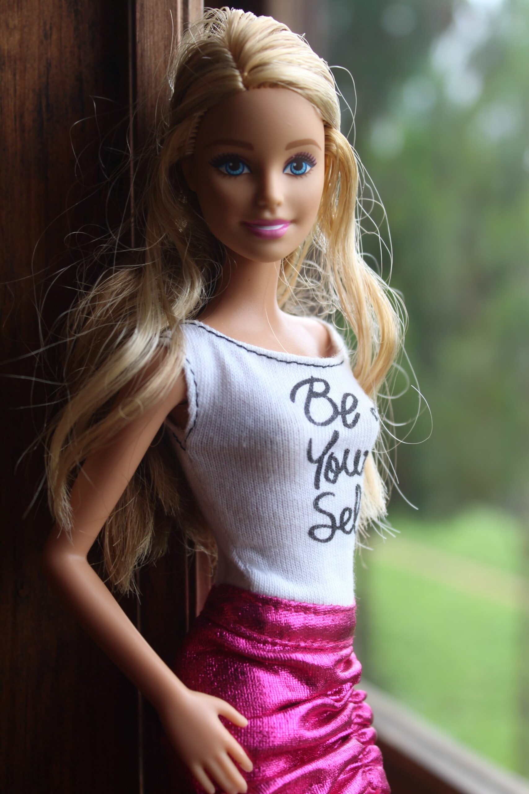 An image of a Barbie Doll for the Barbieland pool party at the Godfrey Hotel.