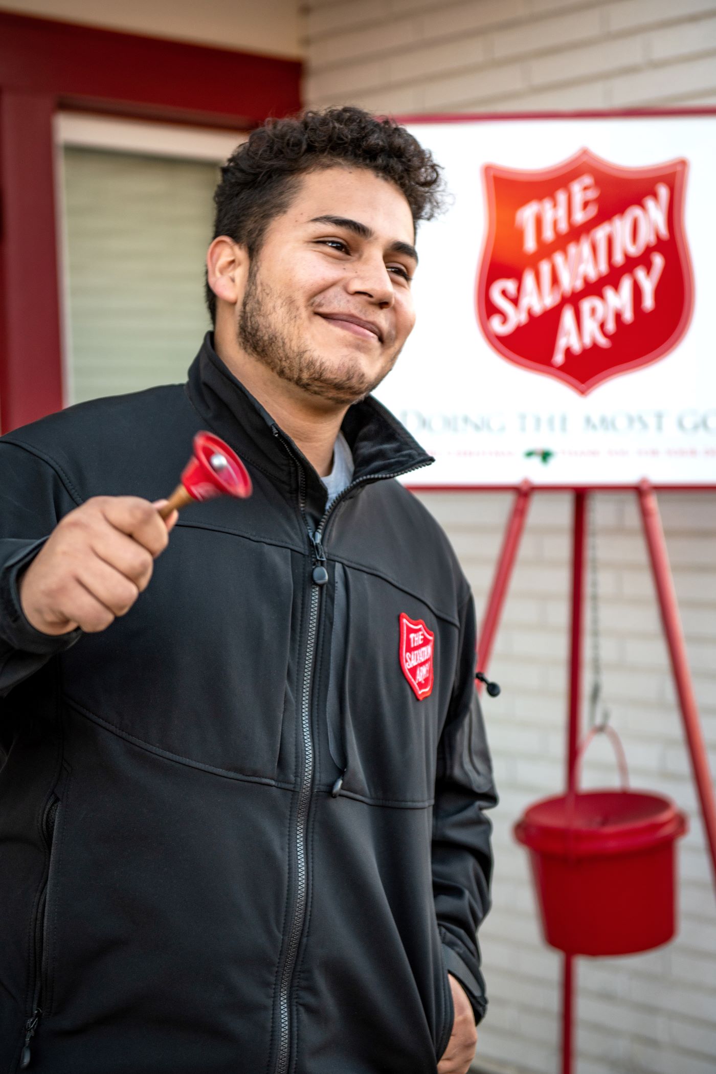 An image of a Salvation Army volunteer.
