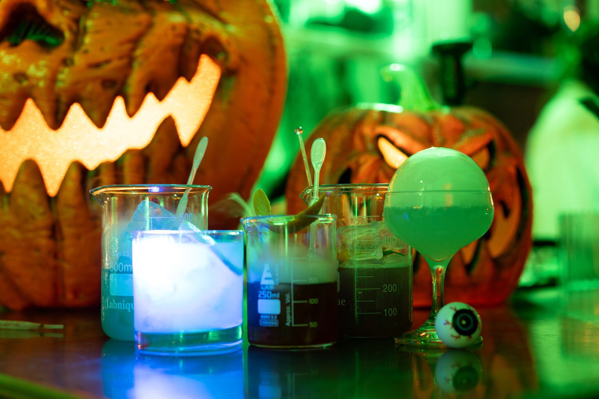 An image of the Halloween pop-up bar at Ep.LP