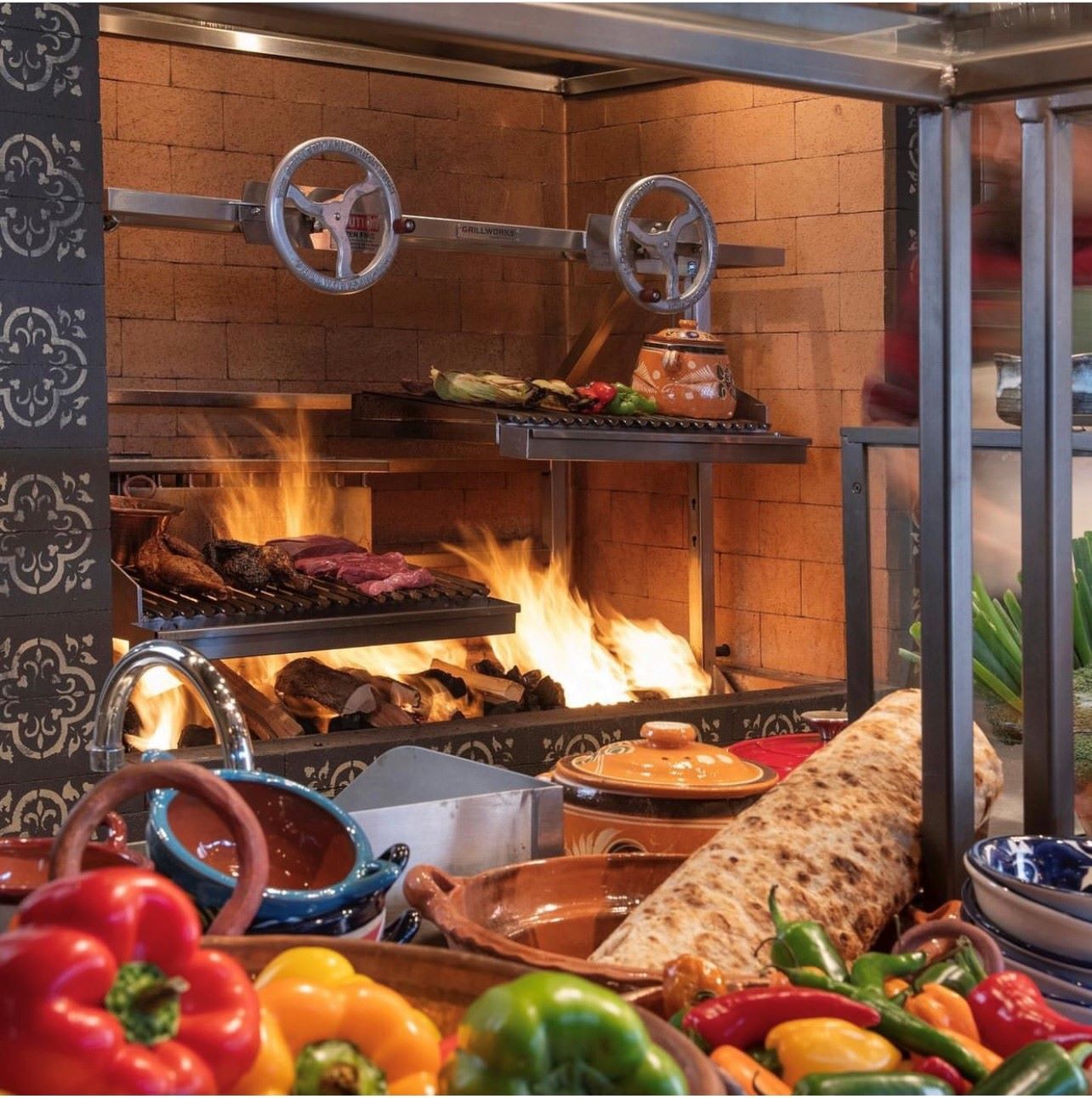 An image of the Santa Maria Grill from Jonah's Kitchen.