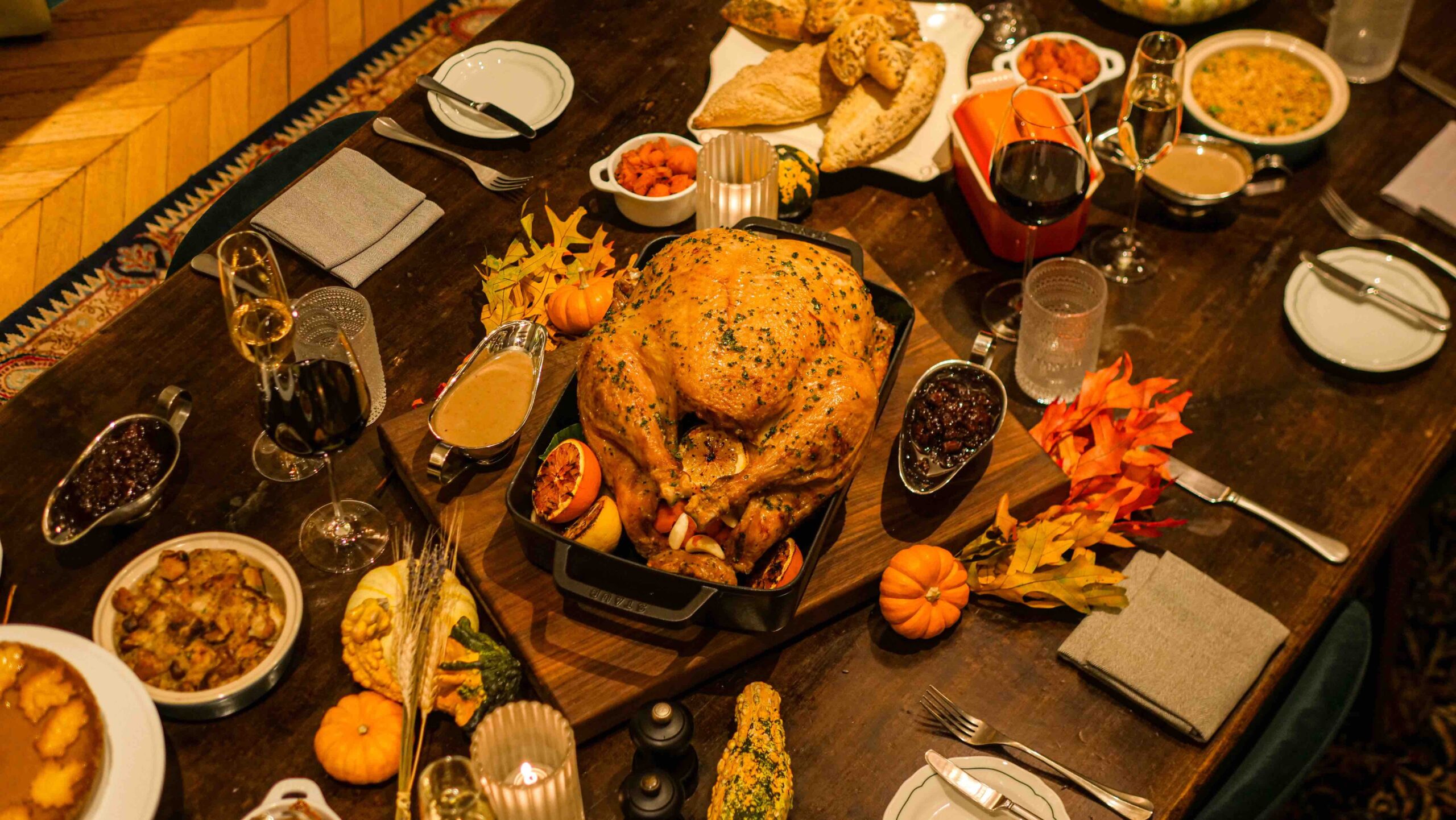 An image of the Fairmont Century Plaza’s Thanksgiving Feast To-Go.