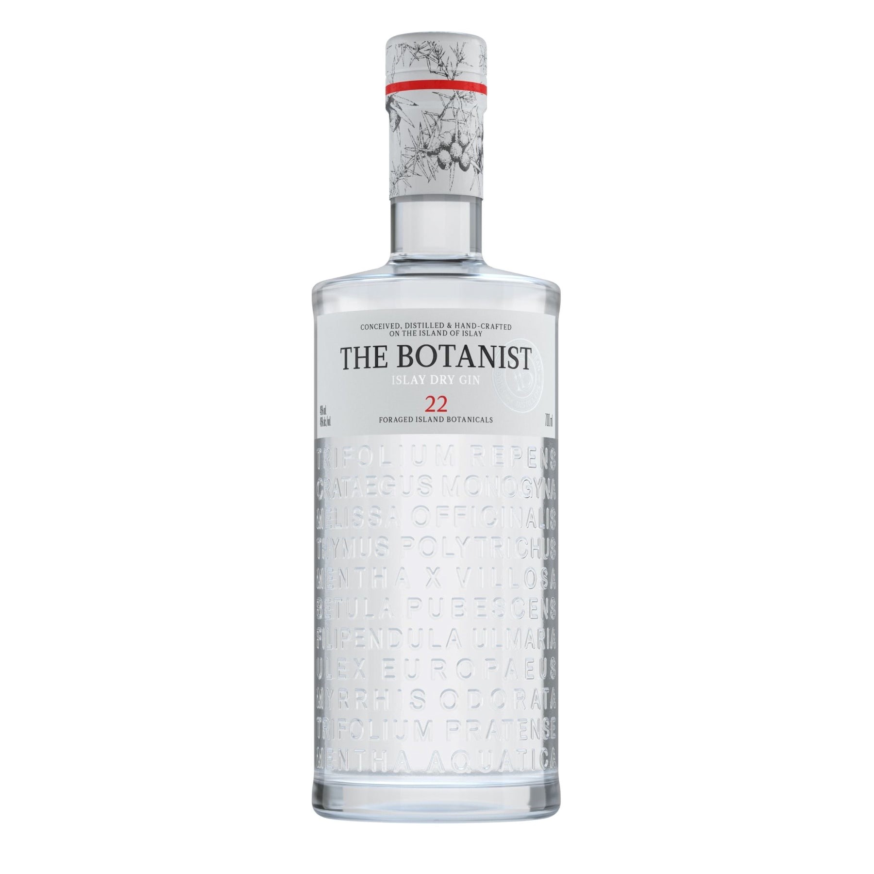 An image of The Botanist Gin, perfect for on the rocks cocktails or warm holiday libations.