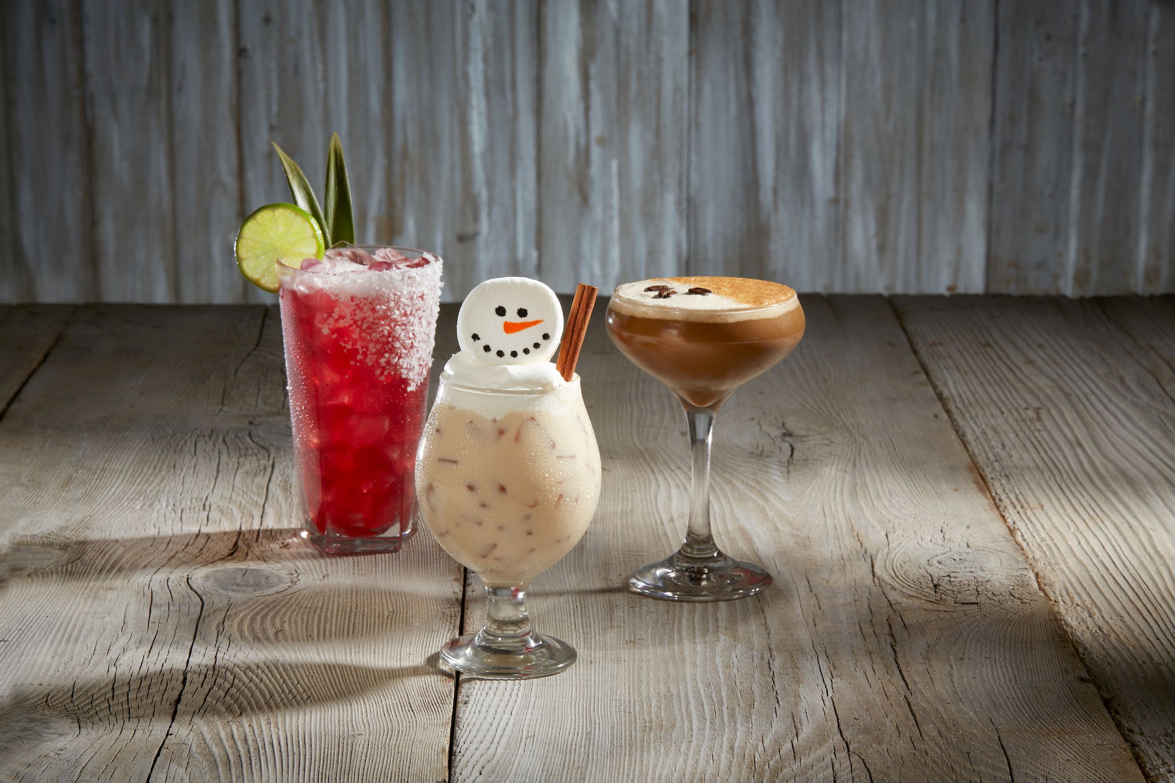 An image of BJ's holiday cocktails.