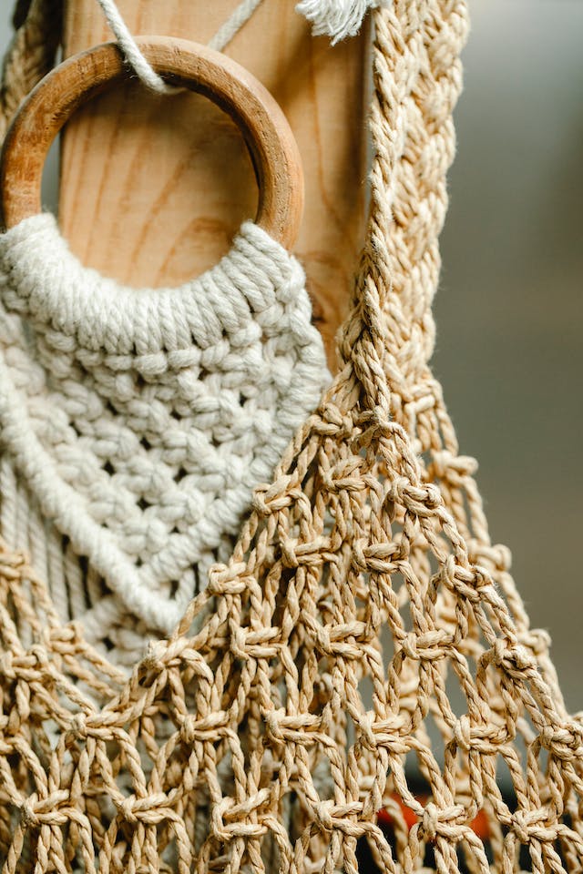 An image of a crochet purse.