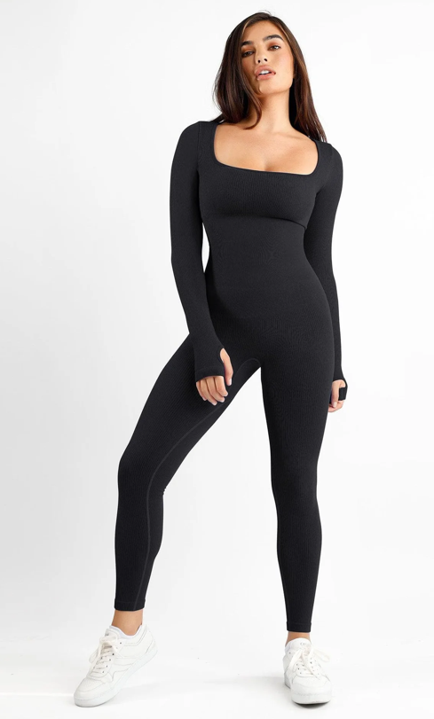 Popilush Shapewear Bodysuit for Women Tummy Control - Seamless
