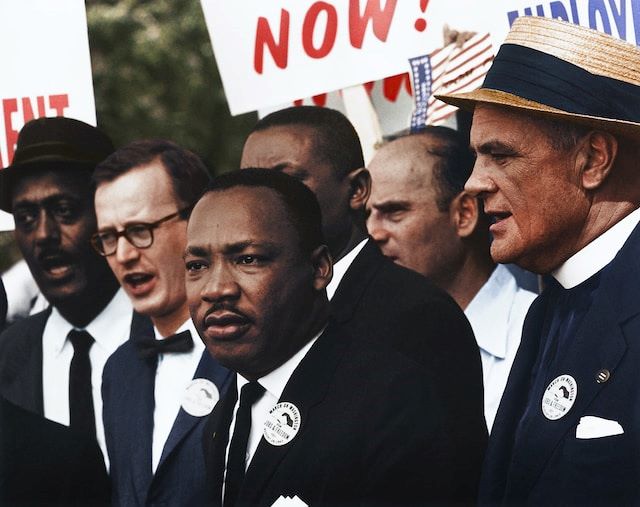 An image of Dr. Martin Luther King, Jr.