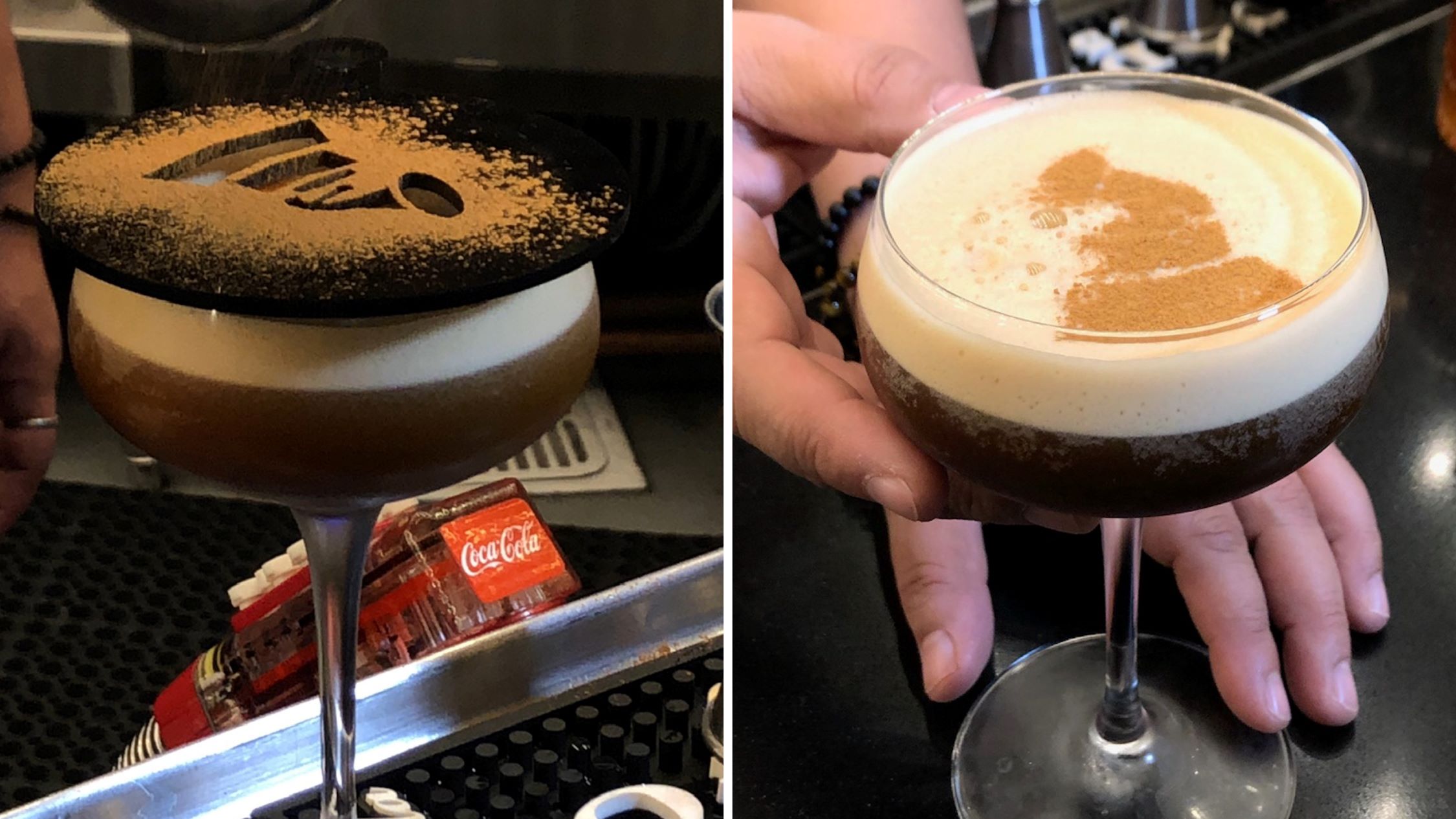 An image of the Skrewball Rock N' Roast Martini, a drink from the Grammys 2024 event.