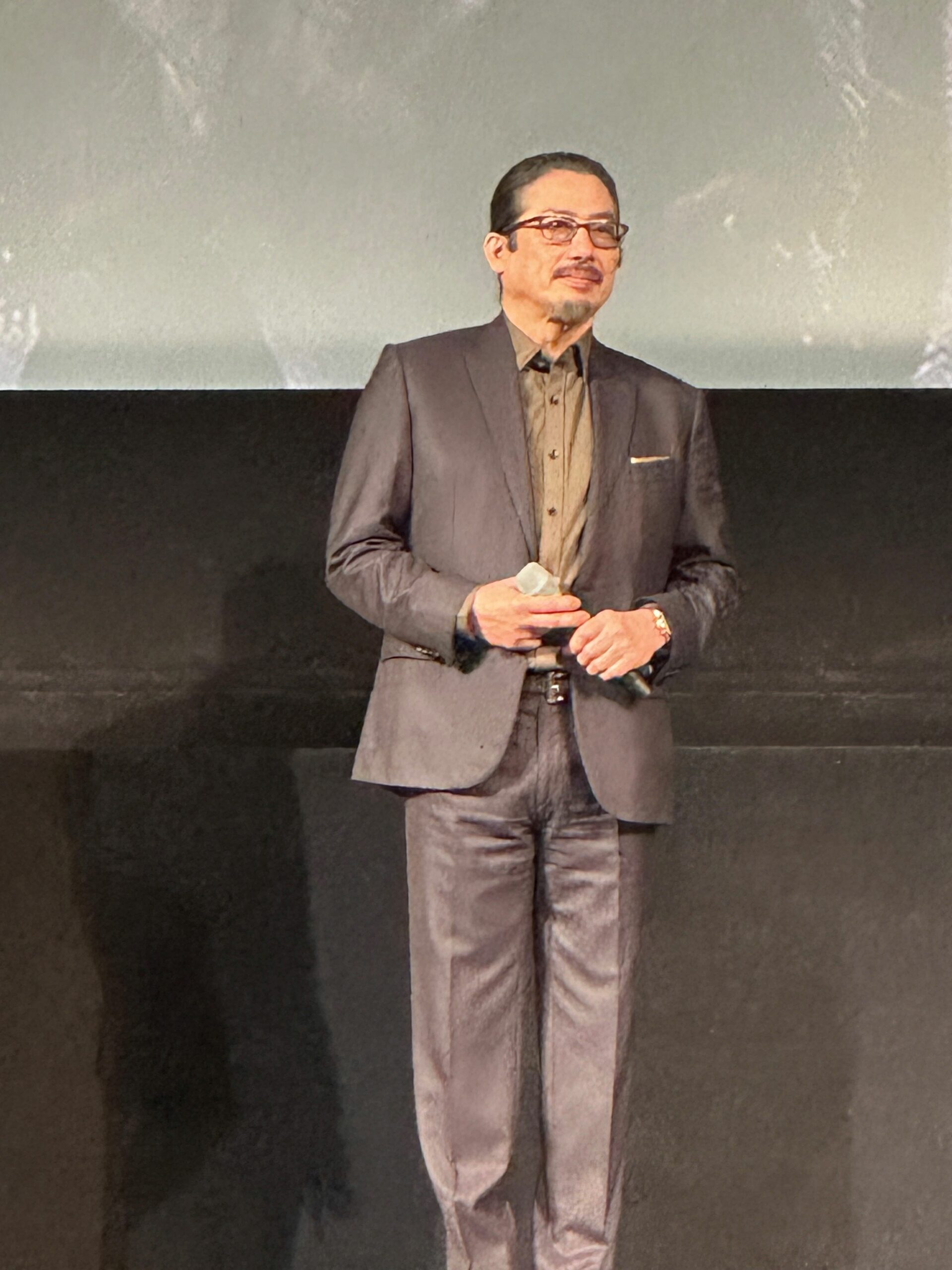 An image of veteran actor Hiroyuki Sanada.