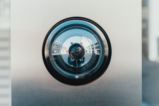 An image of a security camera.