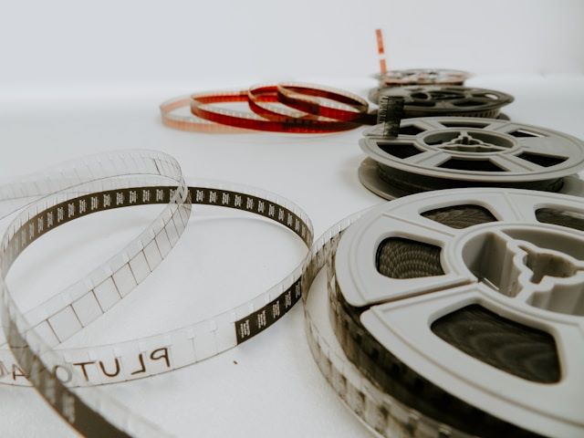 An image of film strips.