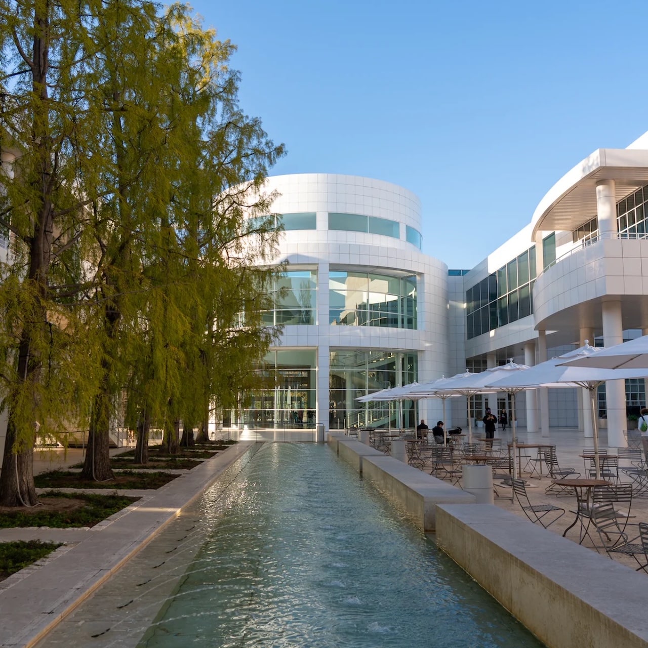 An image of the Getty Center.