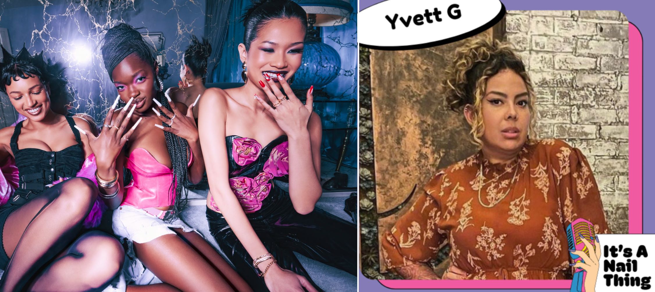 Celebrity Nail Trends with Yvett G of Pink Friday Nails by Nicki Minaj