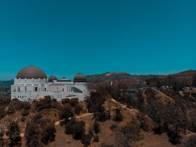 An image of the Griffith Park Observatory.