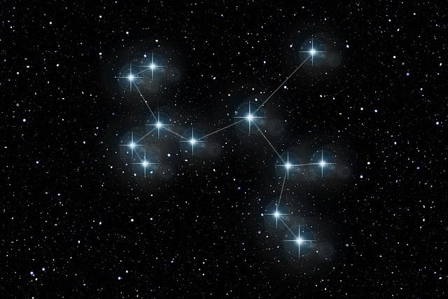 An image of constellations.