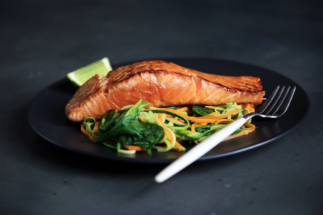 An image of a salmon dish.