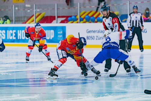 An image of an ice hockey game.