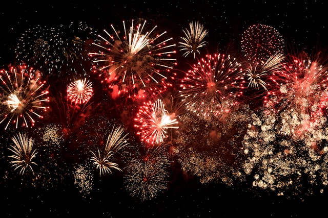 An image of fireworks.