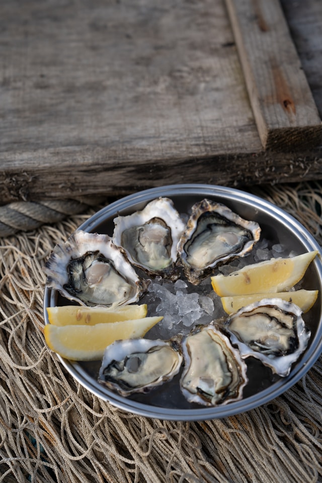 An image of oysters.