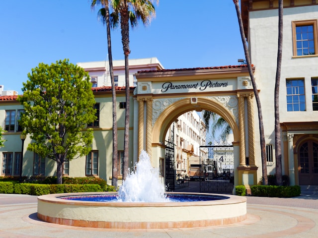 An image of Paramount Pictures Studios.