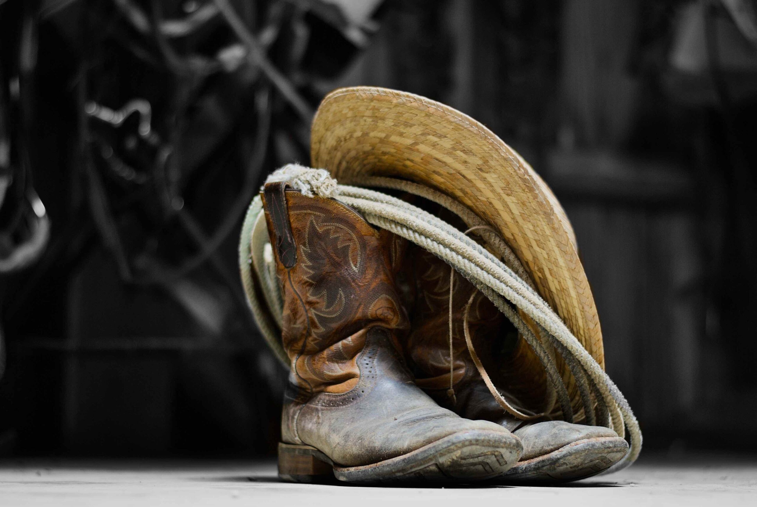 An image of a pair of cowboy boots.