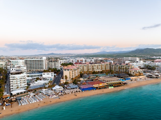 An image of a beautiful Mexican beach.