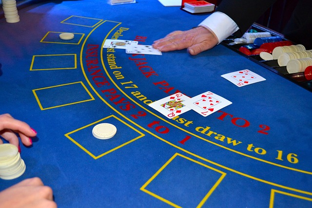 An image of a casino dealer.