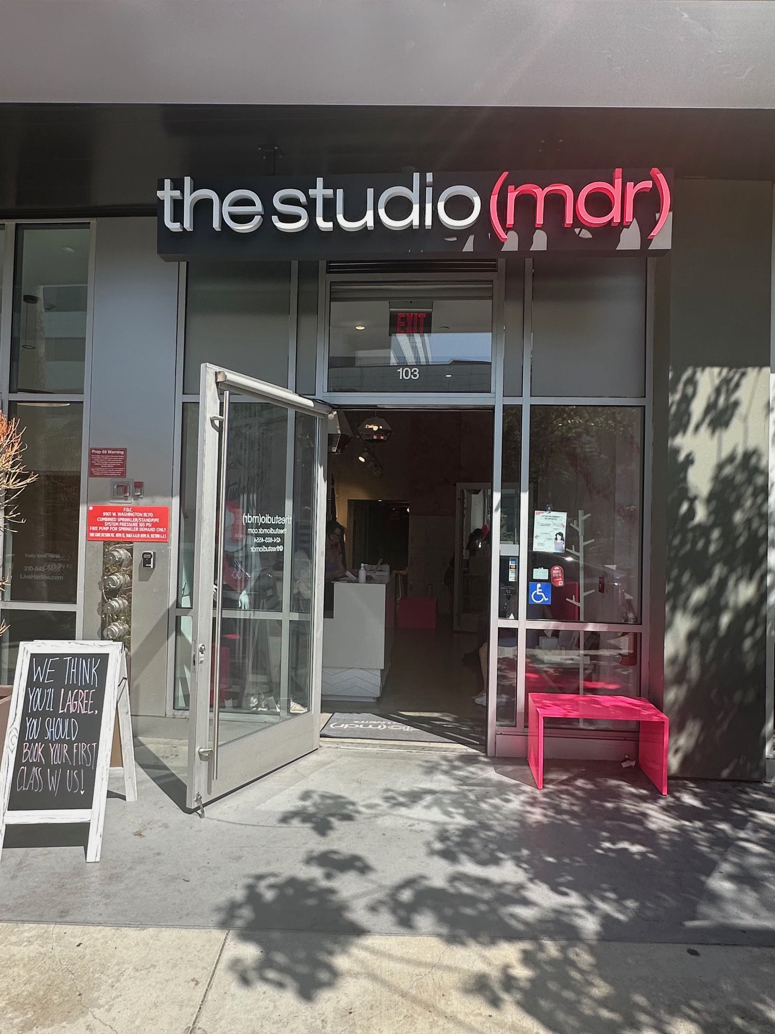 An image of the outside of The Studio (MDR).