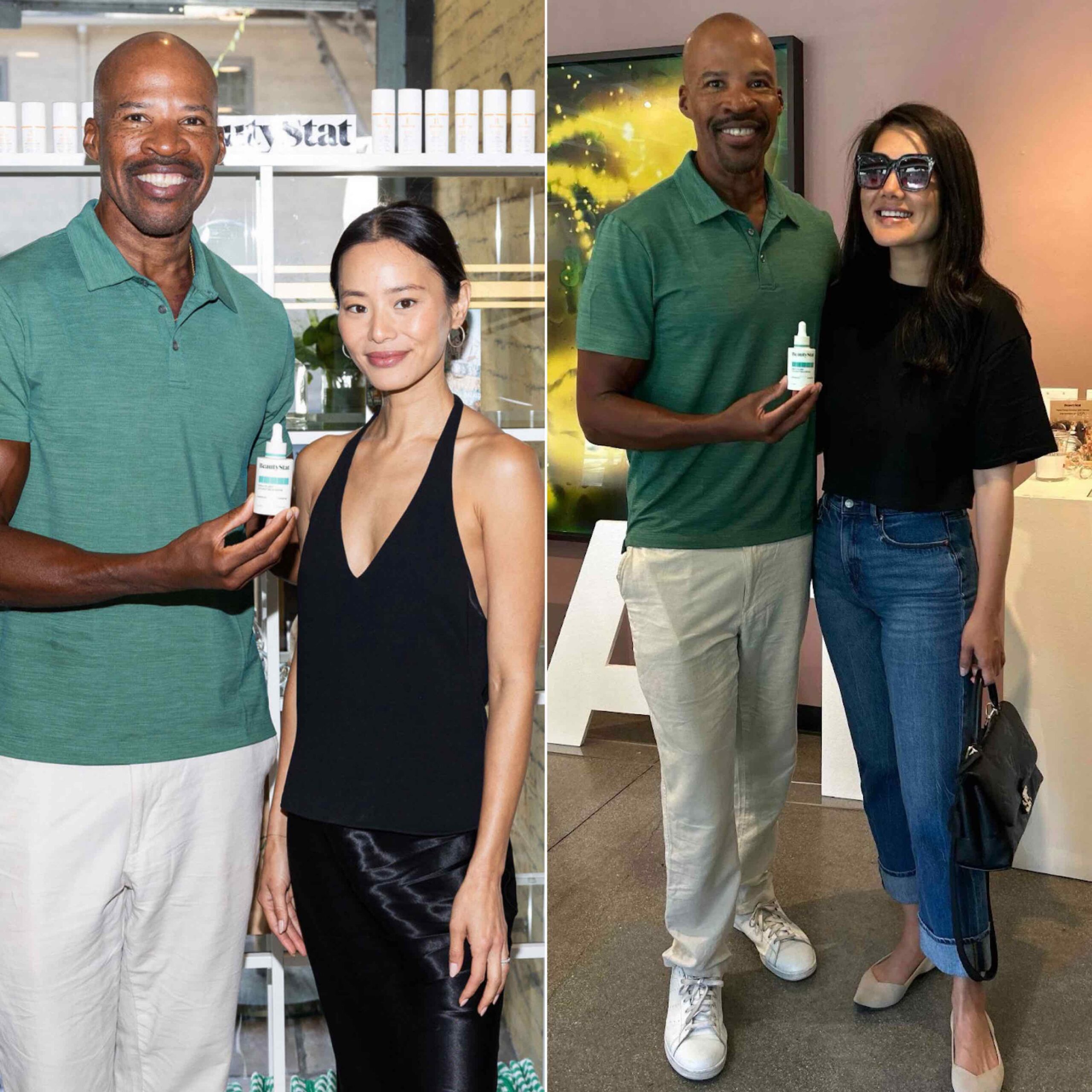 An image of Ron Robinson, Jamie Chung and Crystal Kung Minkoff.