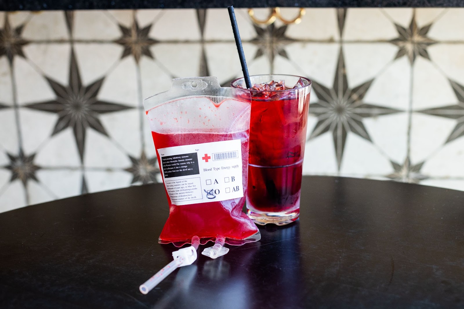 An image of a cocktail from The Godfrey Hotel Hollywood's Spooky Season.