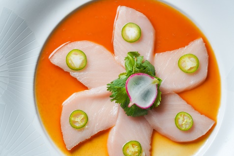 An image of sashimi from Nobu.