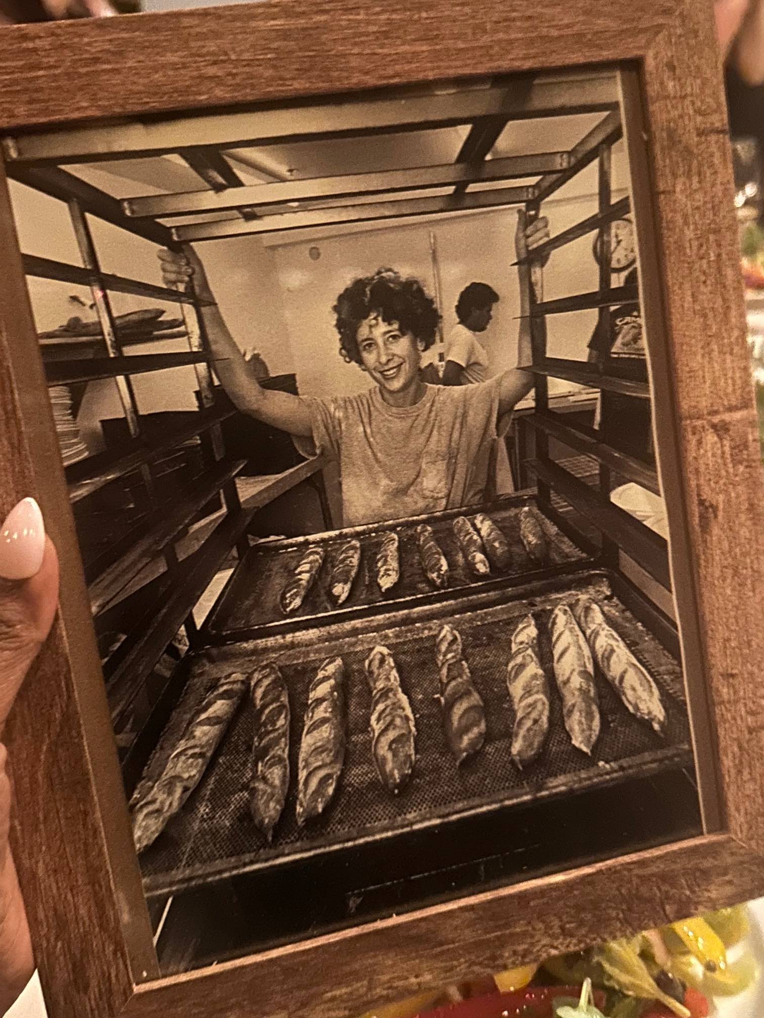 An image of a young Nancy Silverton fro 1989.