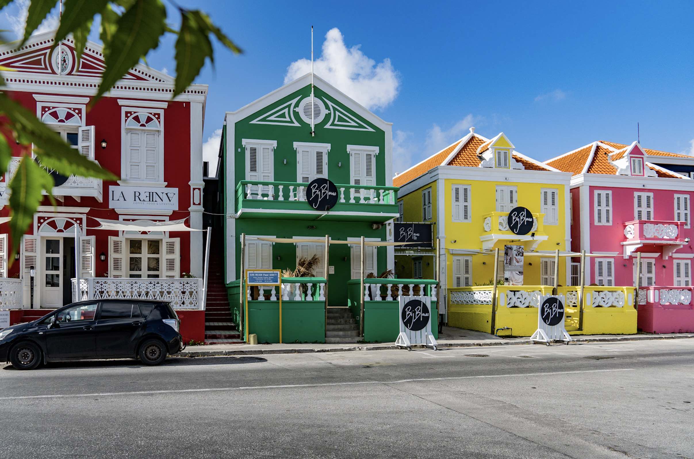 An image of BijBlauw, a charming boutique hotel in Curaçao.