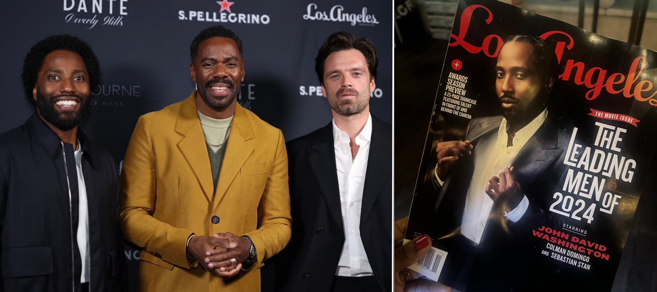 Colman Domingo, John David Washington, and Sebastian Stan Honored at “LA Magazine’s” THE LEADING MAN PARTY