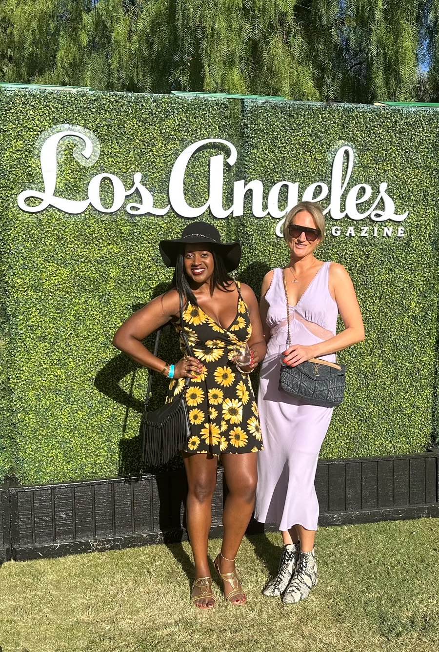 An image of lifestyle blogger Ariel at the Los Angeles Magazine The FOOD Event.