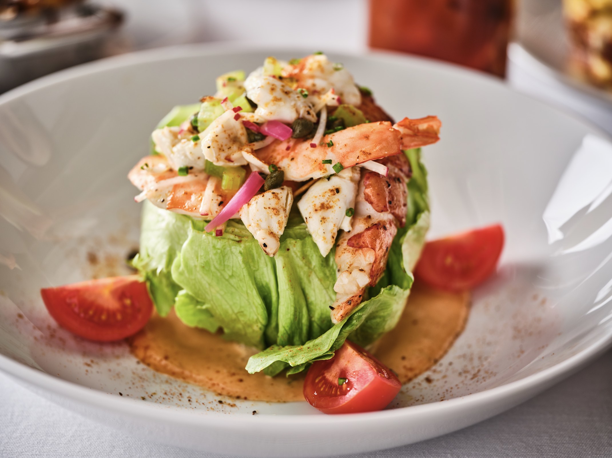 An image of Fleming's Shellfish Louie Salad