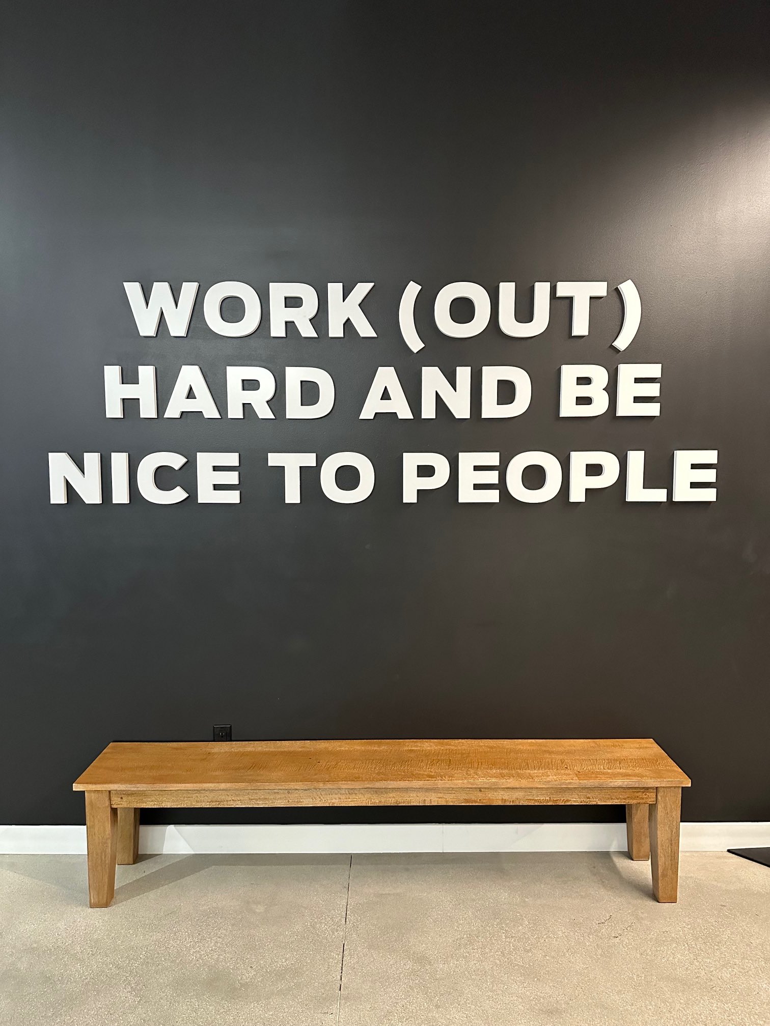 An image of a sign at Barry's Studio City. Whether you're an LA Fitness enthusiast or new to working out, Barry's inclusive community makes everyone feel like they belong, regardless of their fitness journey. 