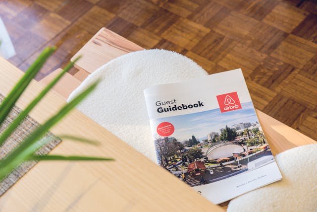 An image of an Airbnb magazine.