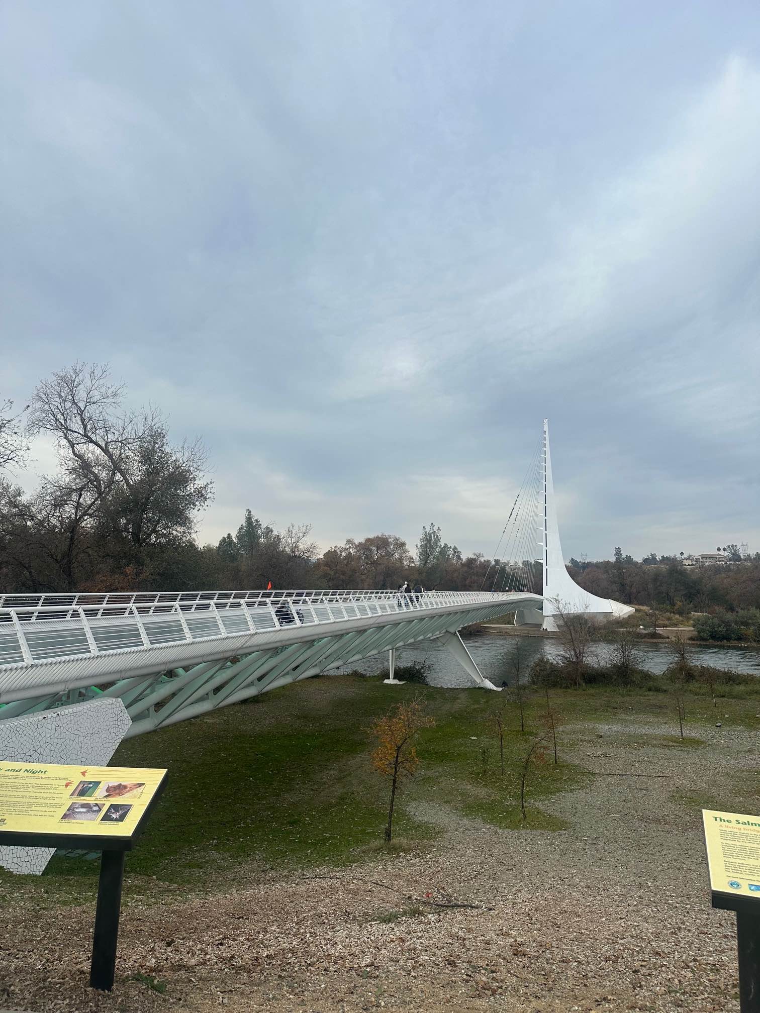 An image of the world-famous Sundial Bridge.