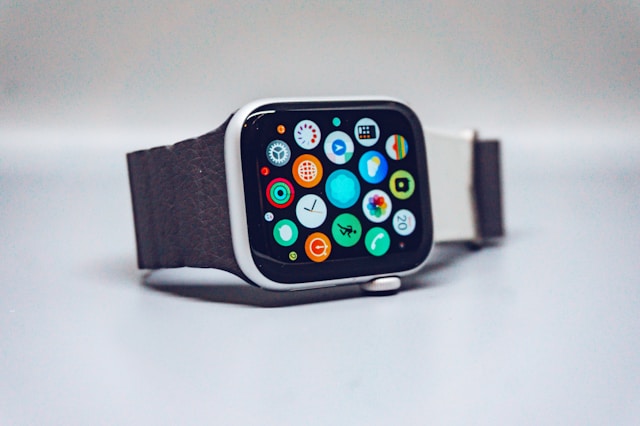 An image of an Apple Watch.